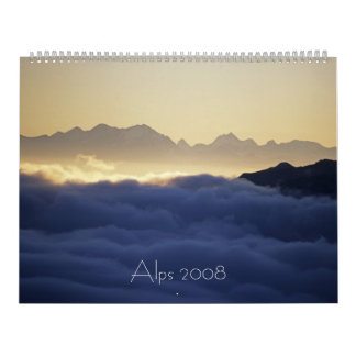Calendrier Alpes 2008