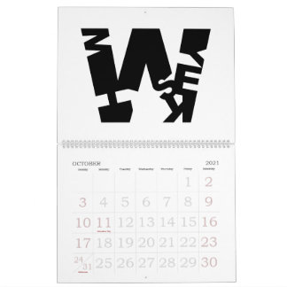 Calendrier Alphabet d'orthographe 24 mois