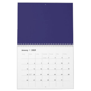 Calendrier Améliorez votre décoration de maison avec un bleu 