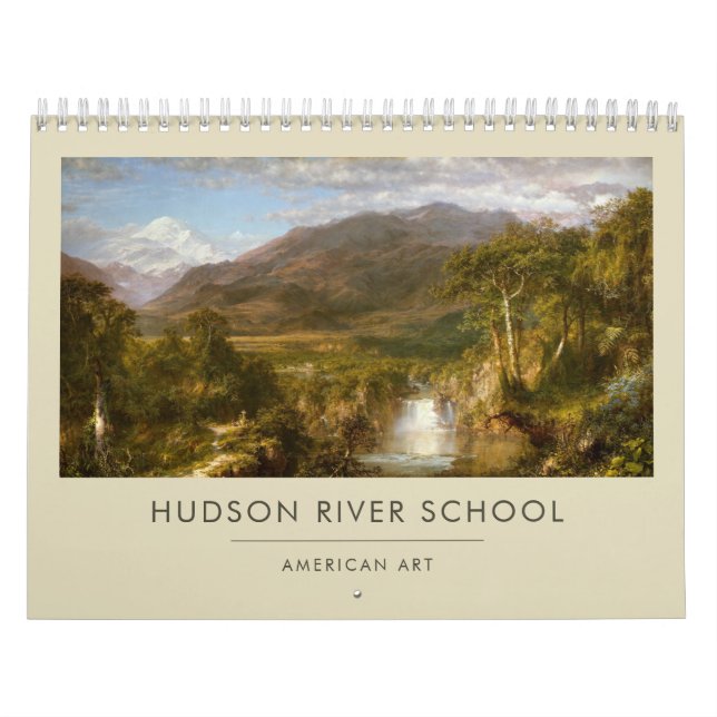 Calendrier American Fine Art Hudson River School Peintures (Protection)