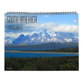 Calendrier amérique du sud vistas 2025 (avec emplacements) gr