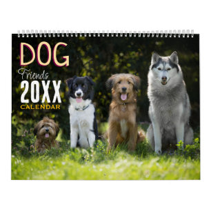 Calendrier Amis Chiens 2027 Animaux Mur