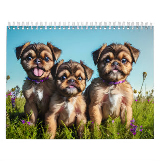 Calendrier Amoureux des chiens chiot