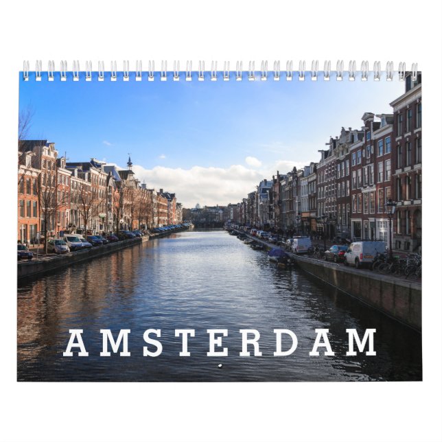 Calendrier Amsterdam 2025 (Protection)