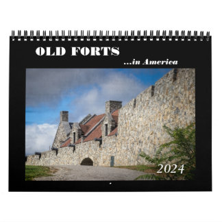Calendrier Anciens Forts en Amérique