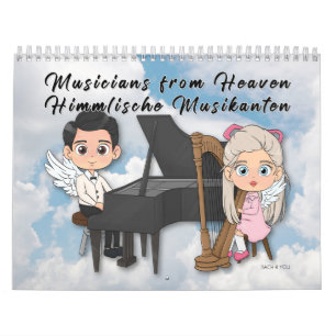 Calendrier Angels Making Music - Musiciens du Ciel