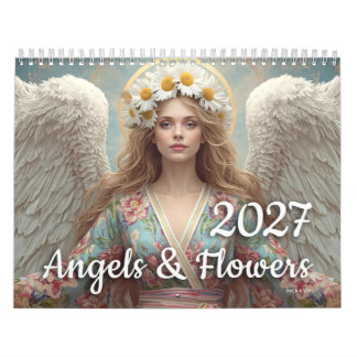 Calendrier Anges & Fleurs 2027