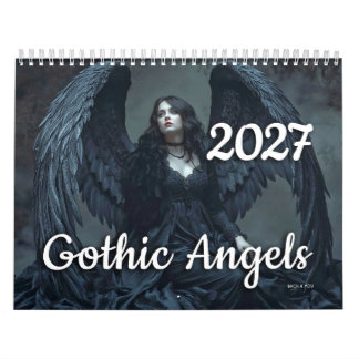 Calendrier Anges Gothiques 2027