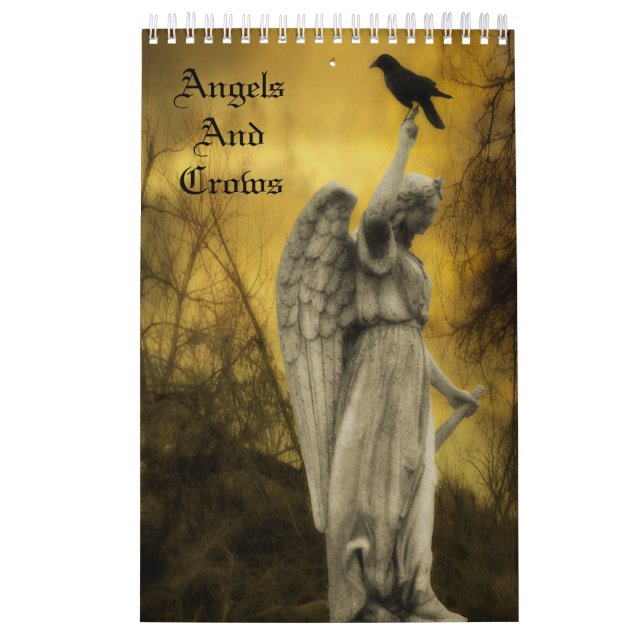 Calendrier Angles et corbeaux (Protection)