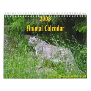 Calendrier animal 2008