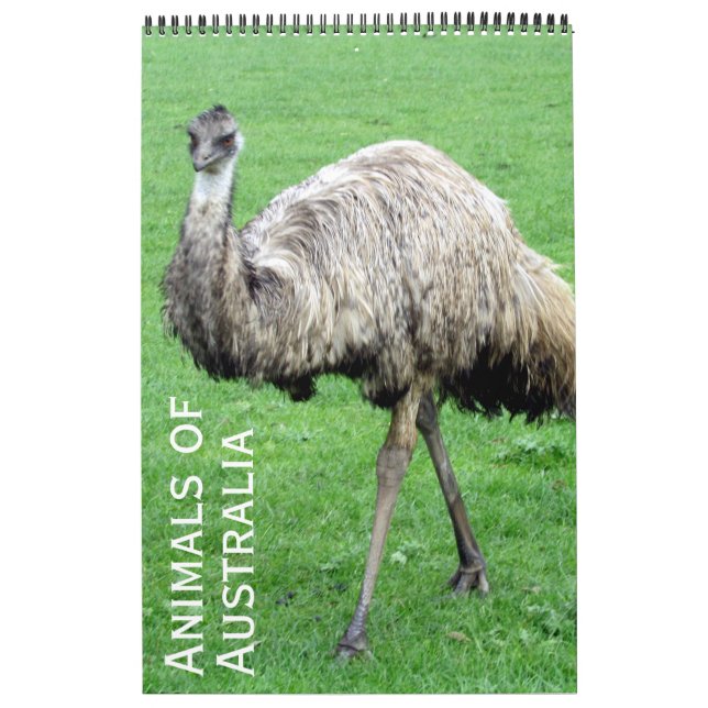 Calendrier animaux australiens (Protection)