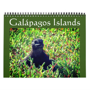 Calendrier animaux des Galapagos 2027