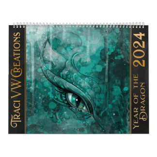 Calendrier Année de l'art du dragon
