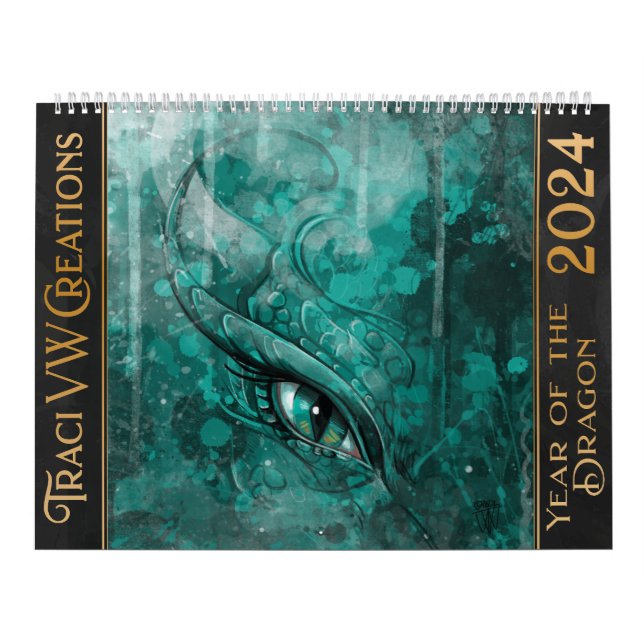 Calendrier Année de l'art du dragon (Protection)