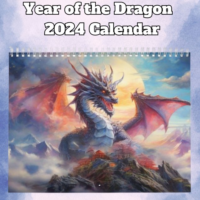 Calendrier Année du Dragon 2024 (Créateur téléchargé)