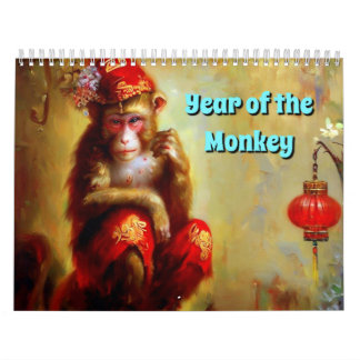 Calendrier Année du singe