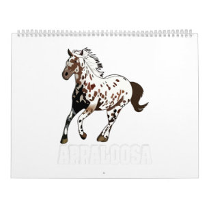 Calendrier appaloosa Horse Pony equine