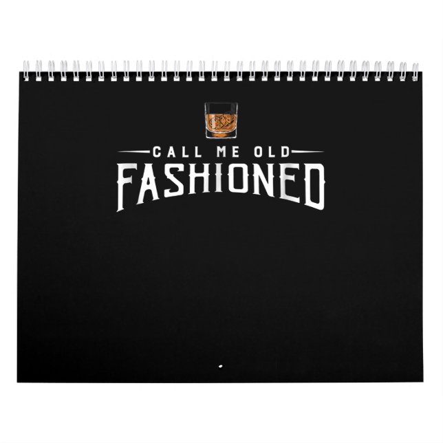 Calendrier Appelez-moi un vieux whisky (Protection)