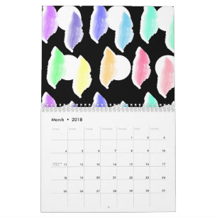 Calendrier Aquarelle Splash !
