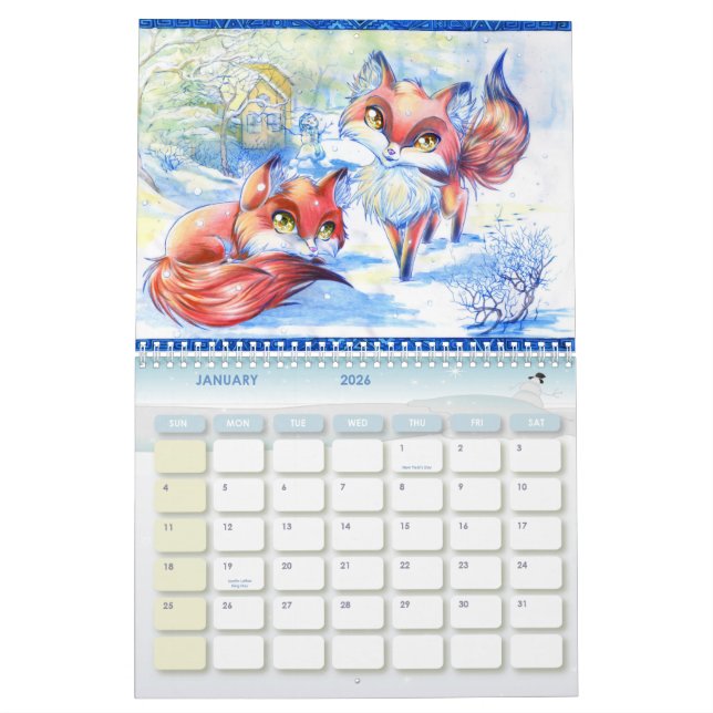 Calendrier Art 2012 d'Anime (Jan 2026)