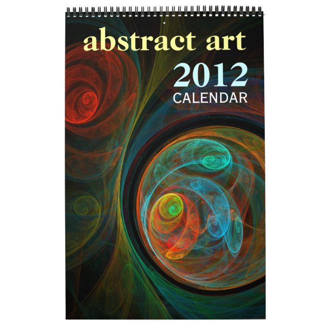 Calendrier Art Abstrait 2012 (Standard) (Protection)