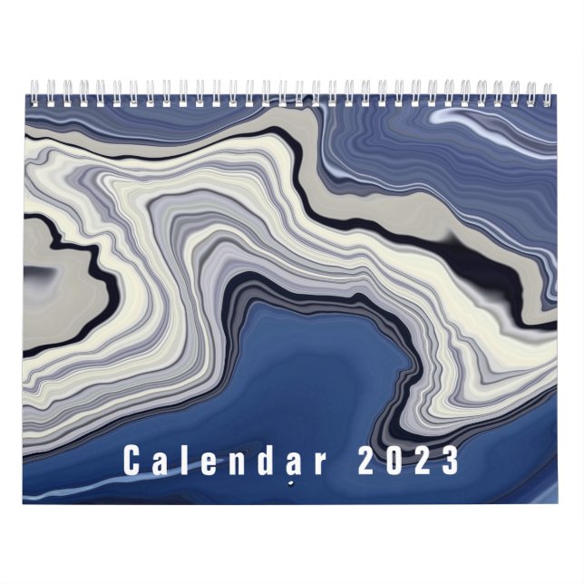 Calendrier Art Abstrait par Zoopi Studio (Protection)