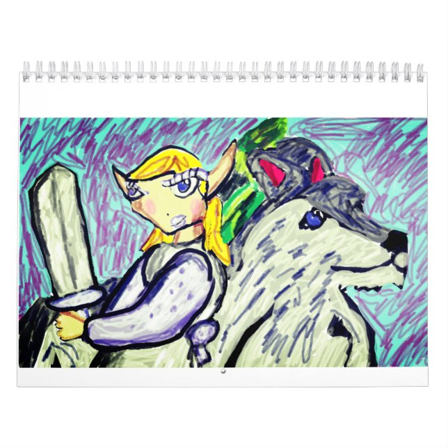 Calendrier Art d'elfes (Protection)