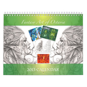 Calendrier Art d'imaginaire d'Octavia 2013