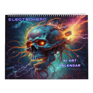 Calendrier Art Electrohead AI