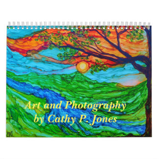 Calendrier Art et photographie par Cathy P. Jones