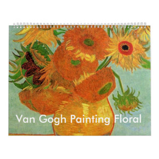 Calendrier Art floral Van Gogh