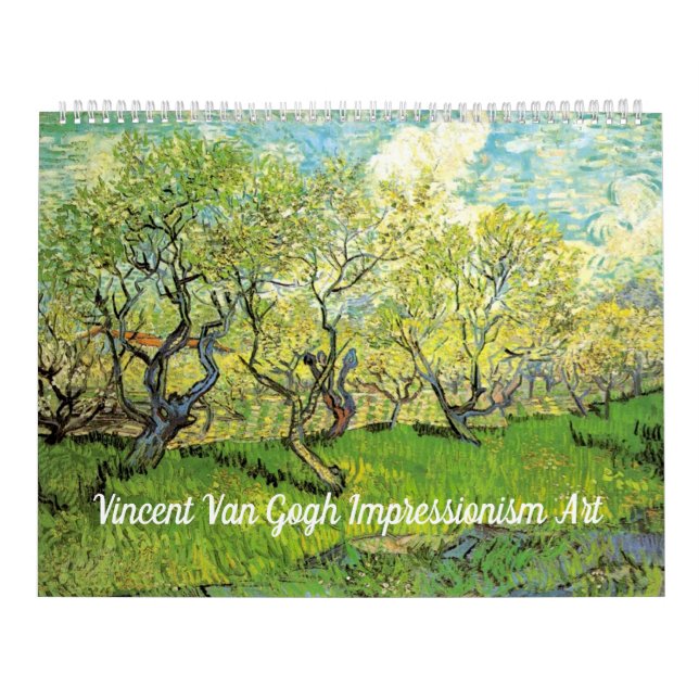 Calendrier Art impressionniste Vincent Van Gogh (Protection)