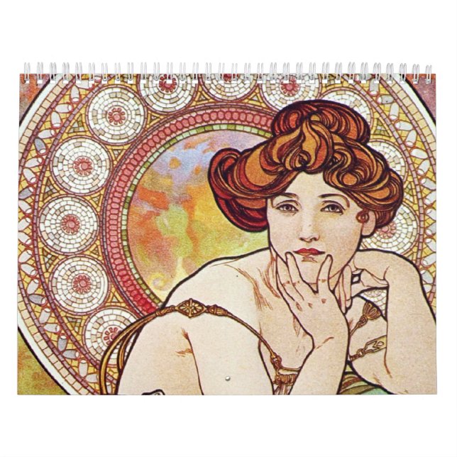 Calendrier Art Nouveau (Protection)