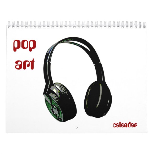 Calendrier Art pop (Protection)