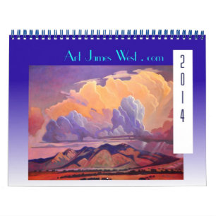 Calendrier Art West 2014 ! Nuages et routes fantas