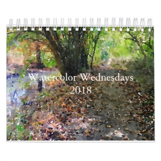 Calendrier artanon #WatercolorWednesday