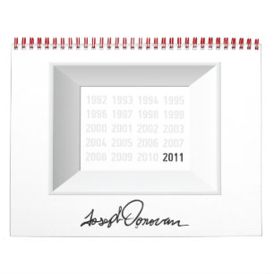 Calendrier artistique 2011 de Joe