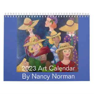 Calendrier artistique 2023 par Nancy Norman