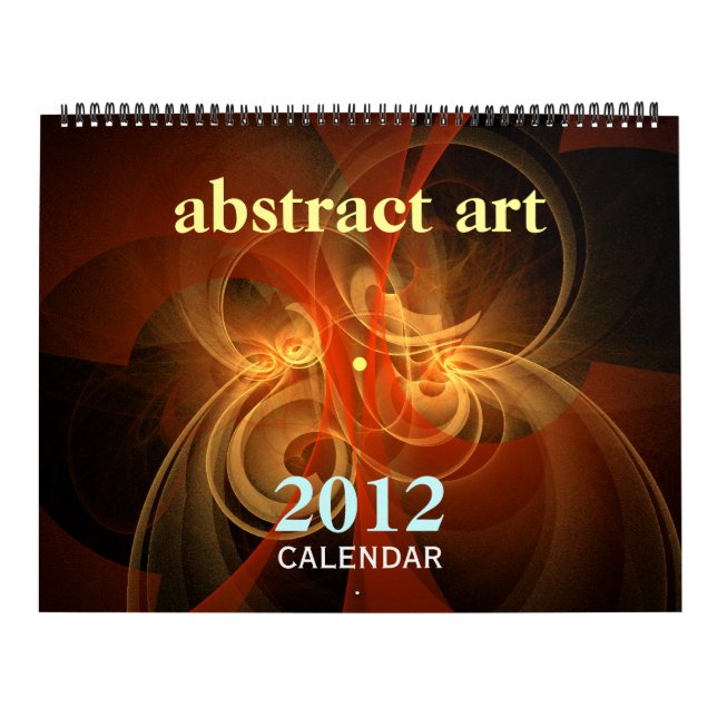 Calendrier artistique de l'art Abstrait 2012 (énor (Protection)