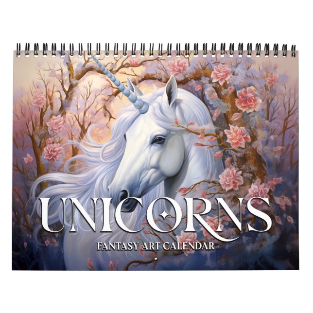 Calendrier artistique de l'Imaginaire 2026 Unicorn (Protection)