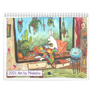 Calendrier artistique des lapins 2021