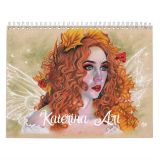 Calendrier artistique Imaginaire 2025 Katerina Art
