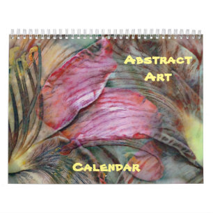 Calendrier artistique photographique Abstrait