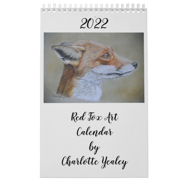 Calendrier artistique Red Fox 2022 par Charotte Ye (Protection)