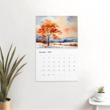 Calendrier artistique saisonnier 2024 | Couleur de