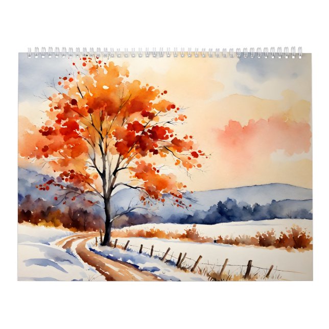 Calendrier artistique saisonnier 2026 | Couleur de (Protection)