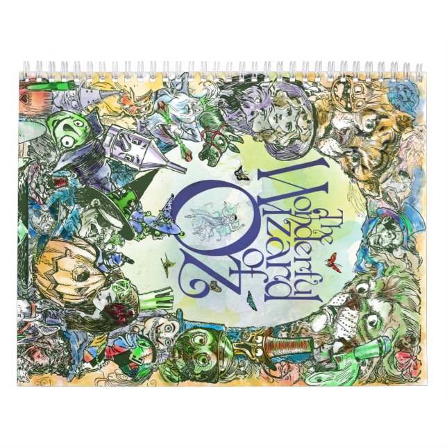 Calendrier ASSISTANT CLASSIQUE d'OZ HORIZONTAL - N'importe qu (Protection)