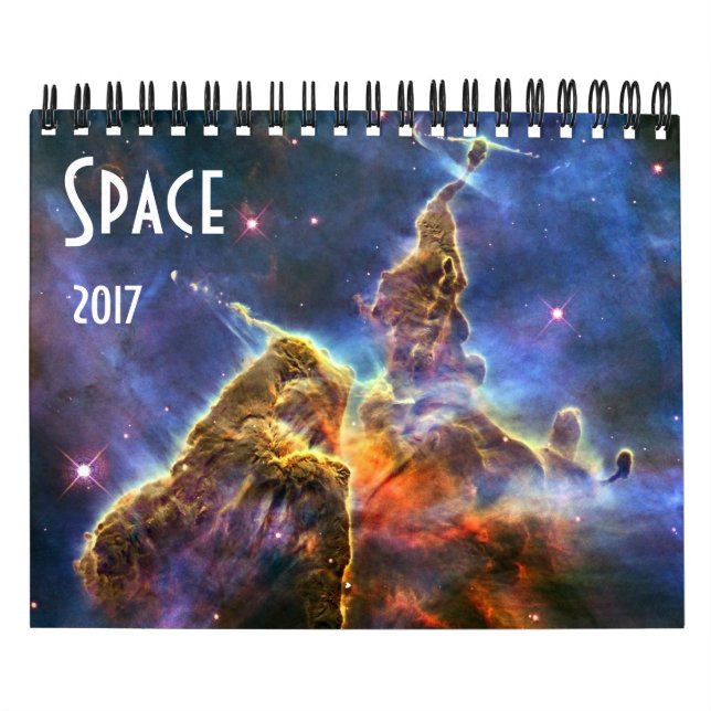 Calendrier Astronomie NASA Space Universe Galaxy 2017 (Protection)