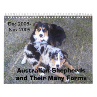 Calendrier australien de berger
