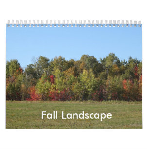 Calendrier Automne photo paysage